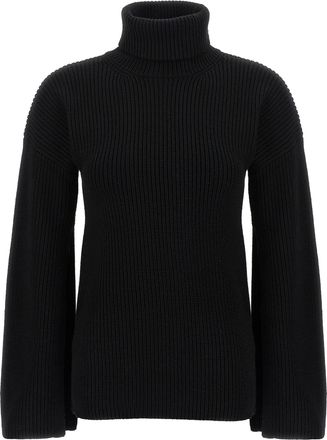 Toteme Black Wool Womens Cardigan