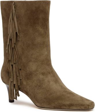 Paige Womens Aya Boots In Dark Olive