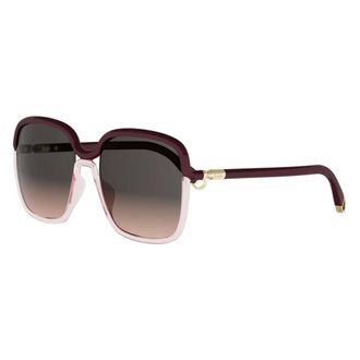 Dior Twincolors S1I - unisex - Accessoires - Bruin - Maat: 56 MM