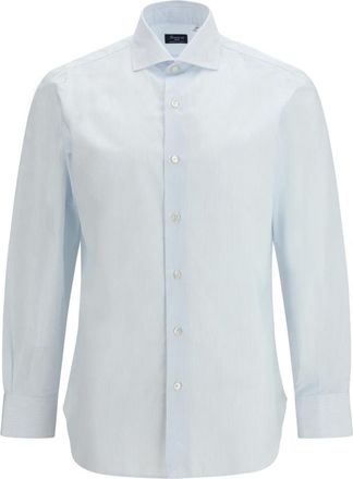 Finamore Camicia Napoli - - Shirts - Uomo - Blu - S