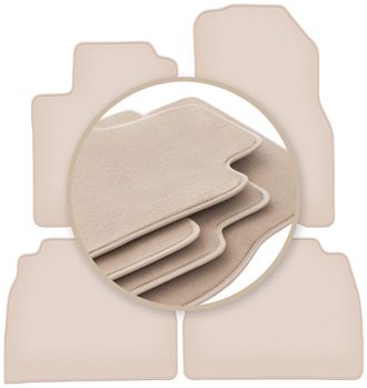 OEM Alfombrillas Beige Premium Para: Mercedes Ml W163 Suv 1998-2005