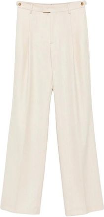 Berwich Mujer, Pantalones, Beige, Talla: 2XS