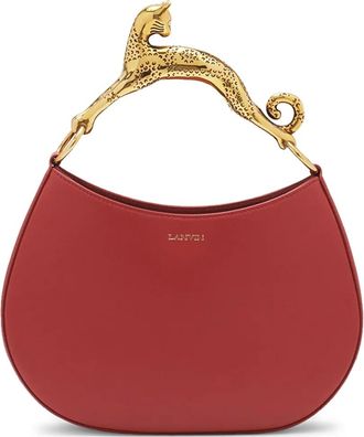 Lanvin Borsa tote con decorazione - Rosso