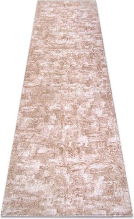RugsX Runner solid beige 30 concrete beige 60x400 cm