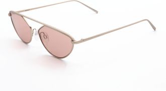 DKNY Womens 55 mm Rose Gold Sunglasses DK109S-770-55