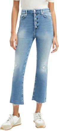 7 For All Mankind Ultra High-Rise Lev Agave Kick Flare Jean