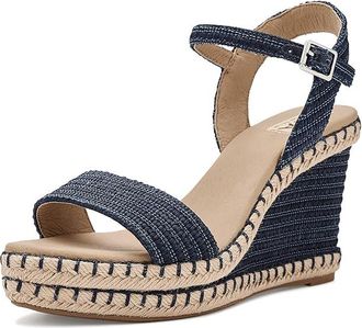 Mia MLE-Milazzo Womens Wedge Shoes Navy : 6.5 M, Synthetic