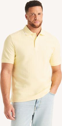 Nautica Mens Big & Tall Classic Fit Herringbone Polo