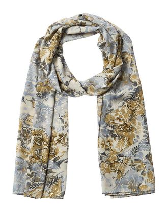 La Fiorentina Silk-Blend Printed Scarf