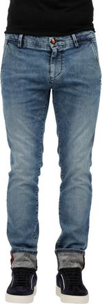 Mason's Reguliere denim broek - Heren - Slim Fit Jeans - Blauw - W34 - Denim - Jeans