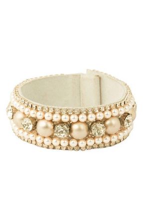 Deepa Gurnani Lark Bracelet in Silver at Nordstrom