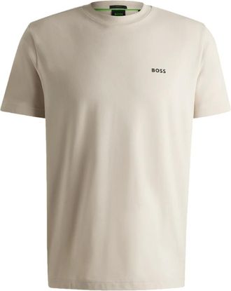 HUGO BOSS Hombre, Camisetas, Beige, Talla: XL