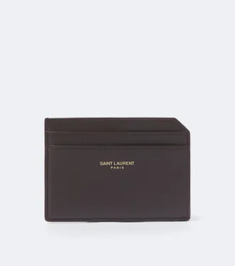 Saint Laurent Leather card holder