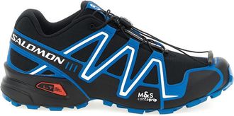 Salomon Blue Blue Logo Sneakers