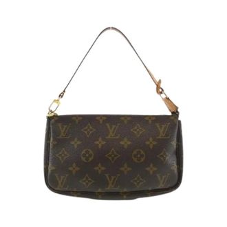 Louis Vuitton Pre-owned Mini Bags, female, Brown, Size: ONE SIZE Pre-owned Monogram accessory pouch
