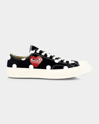 Comme Des Gar&ccedil;ons Comme des Gar&ccedil;ons Play x Converse Polka Dot Low-Top Sneakers