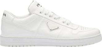 Prada Heren, Schoenen, Wit, Maat: 45 EU Leer