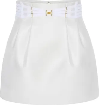 Elisabetta Franchi Mujer, Faldas, Blanco, Talla: L
