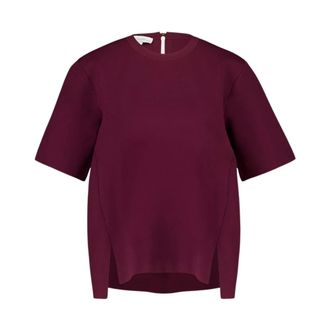 Stella McCartney Donna, Top, Rosso, L, new