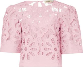 Temperley London Top Ginevra - Rosa
