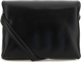 Marni Prisma Mini Pochette - Dames - Schoudertassen - Zwart - ONE Size - Leer - Tassen