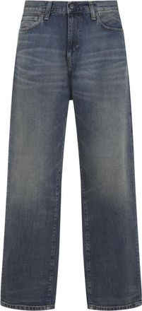 Carhartt Work in Progress Aaron Pant - Heren - Regular Fit Jeans - Blauw - W33 - Katoen - Jeans