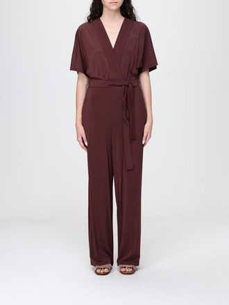 Max Mara Tuta intera in viscosa stretch con scollo a V a portafoglio
