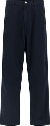 Carhartt Work in Progress Navy Blue Loose Jeans
