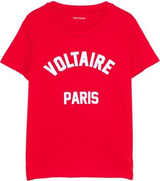 Zadig&Voltaire Slogan-print T-shirt