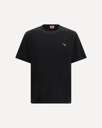 Kenzo Kenzo Jumping Tiger embroidered cotton T-shirt Male XL