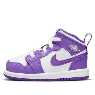 Nike Jordan (TD) Air Jordan 1 Mid Purple Venom DQ8425-511