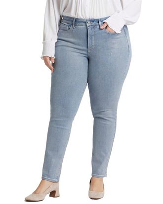 NYDJ Nydj Plus Sheri Sparkling Lights Slim Jean