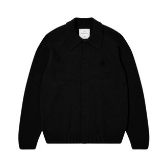 Edwin Cardigans - Heren - Vesten - Zwart - S - Truien & Vesten