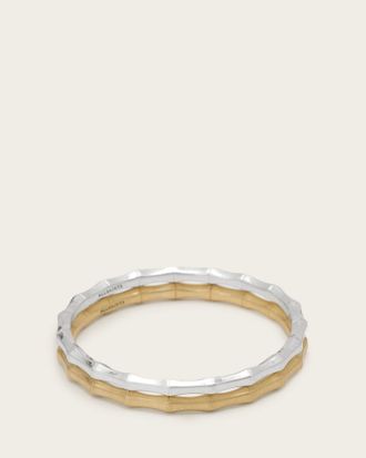 AllSaints Clara Two Tone Bangle
