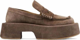 J.W.Anderson 50 mm loafers met plateauzool - Bruin