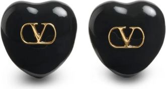 Valentino Garavani Coeur Royal oorbellen - Goud