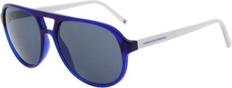 Benetton 5021 650 Mens Sunglasses Blue Size 56