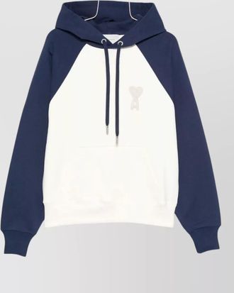 Ami ami de coeur cotton logo hoodie
