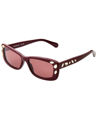 Swarovski Womens Sk600854-X 54Mm Sunglasses
