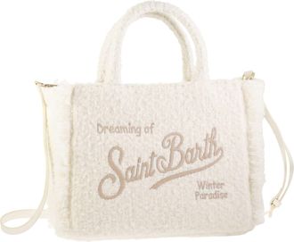 MC2 Saint Barth Colette stoffen handtas met logo