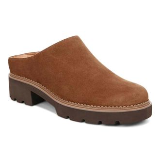 Vionic Fairfax J0793L2200 Mule Womens Hazelnut Suede Slip On Shoes ZOGG2979