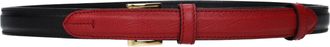 Prada Damess Leren riem zwart