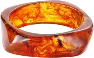 Adornia Tortoise Acrylic Cuff Bracelet in Brown at Nordstrom Rack