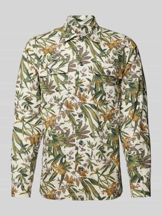 Lindbergh Lindbergh Regular Fit Freizeithemd aus Leinen-Baumwoll-Mix in Offwhite, Gr&ouml;&szlig;e L