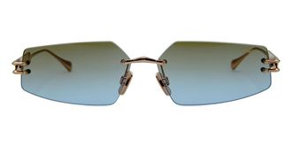 Cazal 5017/3 002 Womens Sunglasses Gold Size 59