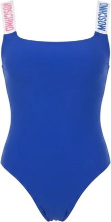 Moschino Eendelig badpak - Dames - Badpakken - Blauw - M - Badmode
