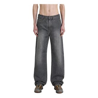 KAPITAL Kapital - 14oz 5P Monkey TH (Zip ver.) Jeans - Heren - Jeans - Zwart - Maat: W34 Katoen