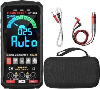 OEM Mult&iacute;metro Digital Universal Ht126b, 2000 Cuentas Con Pantalla Lcd, Mide Voltaje Ca Y Cc