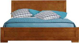 Camden Isle Oxford Platform Bed, Oak, Queen/ Oak
