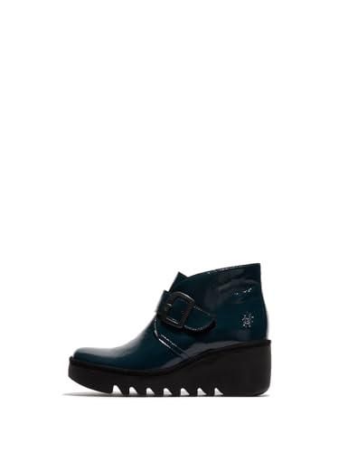 Chaussures Femme Fly London - Pointure 36 (UK 3) - Talons Mi-hauteur (5-7.5 Cm) - Couleur Grise - Occasion En Bon état